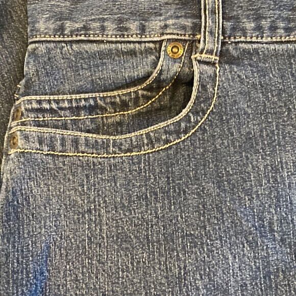Christopher & Banks Stretch Straight Leg Denim Jeans Size 10P - Picture 13 of 13